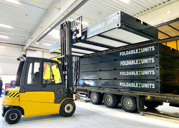 Foldable unit 20FT