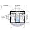 Vacuüm toiletwagen DL11