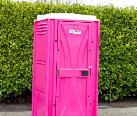 Dixie Toiletcabine roze