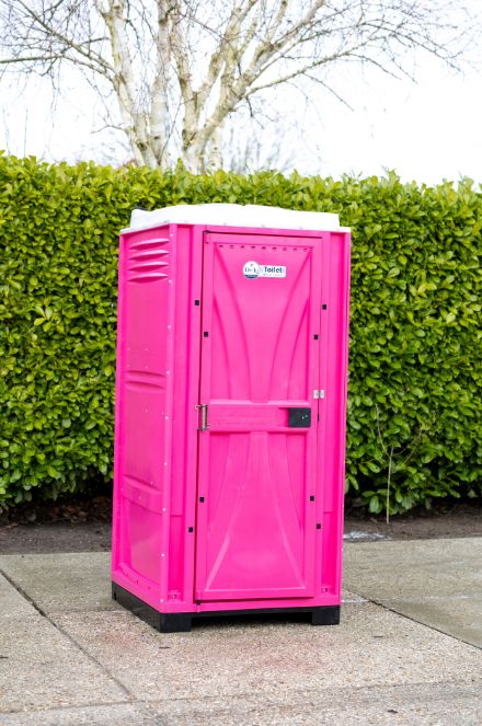 Dixie Toiletcabine roze