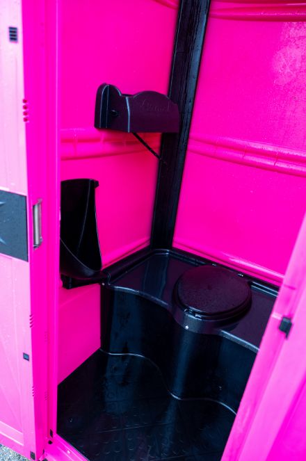 Dixie Toiletcabine roze