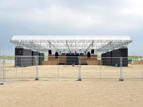 Bouwhek groot ongezeild